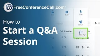 How to Start a Q&A Session