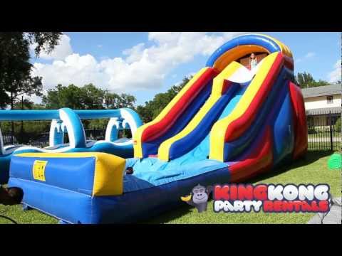 16ft Water Slide with Pool - Houston's Newest Cleanest Family Fun WaterSlide