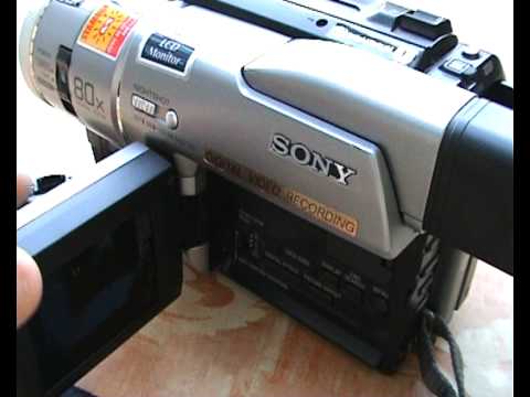 Digital 8 camcorder