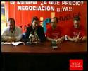Noticia sobre la huelga de tvcanaria