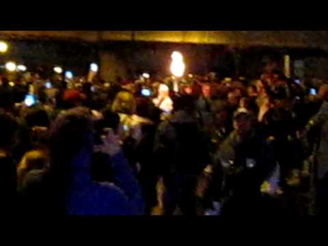 Vancouver Winter Olympic Torch Relay - Michael Buble Feb 11, 2010