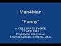 this piece was originally done in 1991 or 1992, as part of a student production called afterwords. the biting satire of the lyrics fit what most of us that were active in the dance program were feeling at the time...even the non-majors. i enjoyed singing the piece, and asked my friend mark groll to choreograph a solo to it. he changed the ending between it's origin and celebrate dance. so, this is the other 