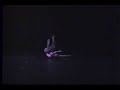this piece was originally done in 1991 or 1992, as part of a student production called afterwords. the biting satire of the lyrics fit what most of us that were active in the dance program were feeling at the time...even the non-majors. i enjoyed singing the piece, and asked my friend mark groll to choreograph a solo to it. he changed the ending between it's origin and celebrate dance. so, this is the other 