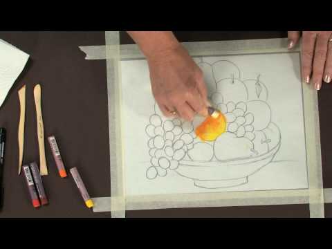 Reverse Pastel Painting - Lesson Plan