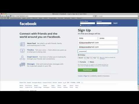 how to create fb account