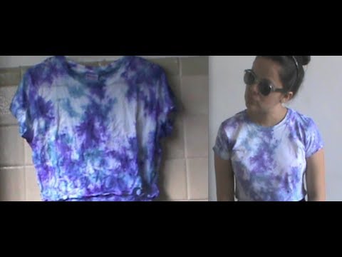 how to tie dye shorts ehow