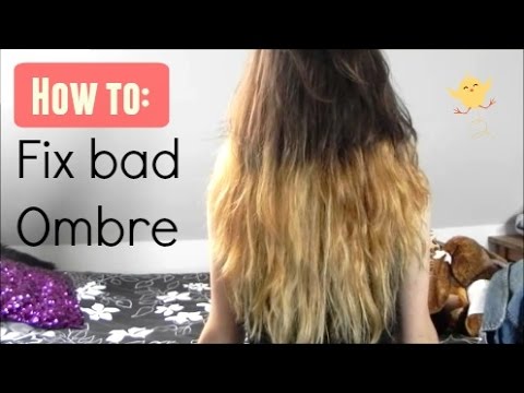 how to repair ombre hair