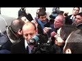 Discussione fra tifosi e dirigenza
