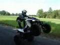 Raptor 700 Kalisz Freestyle stunt Wheelies sKoRa