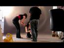 Photoshoot at a Jayne Elliott Hair company.