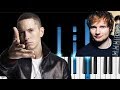 Eminem - River (feat. Ed Sheeran) - Piano Tutorial / Piano Cover