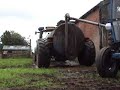 Spreading cow slurry July 07.New Holland