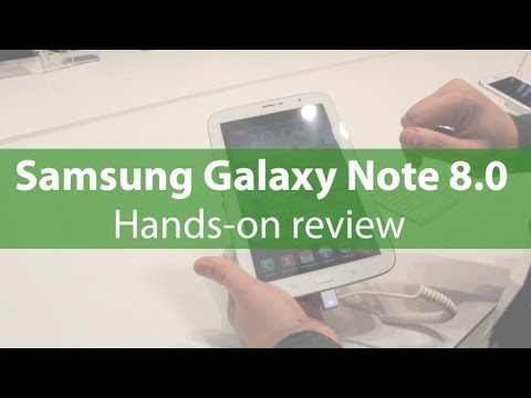 Hands-on review Samsung Galaxy Note 8.0