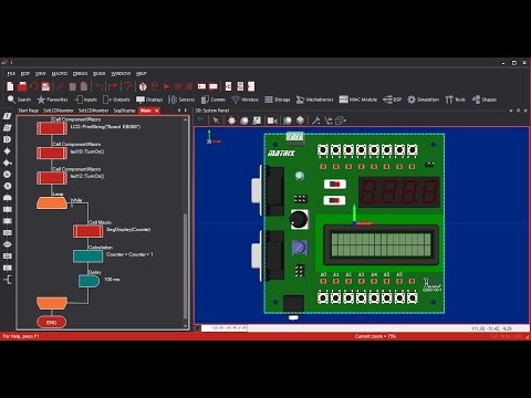 Flowcode v4 - Introduction to Flowcode V5 work space. more at: http://www.studentcompanion.co.za/post/2013/08/07/Flowcode-V5-Overview.