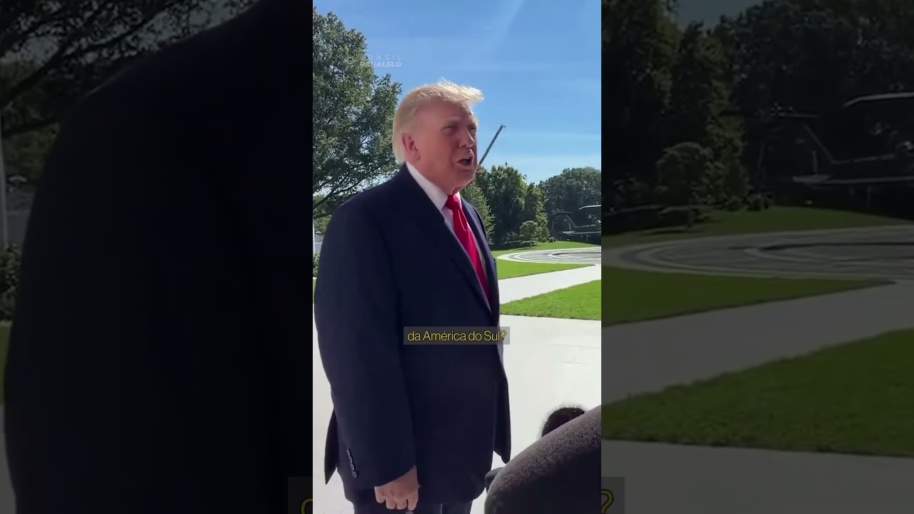 Trump diz que vai acompanhar a eleição brasileira "bem de perto"