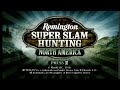 classic game room reviews remington super slam hunting: north america for nintendo wii published by mastiff. super slam hunting is a pick up and play shooting game for nintendo wii that contains numerous arcade style shooting galleries for shooting gallery gameplay. waste hundreds of deer, wolves, birds and moose as you fight for your life to survive in the wilderness of north america! this cgr review of remington super slam hunting for wii has gameplay on nintendo wii for the hunter hunting videogame with deerhunting and duck shooting called remington super slam hunting north america in this video game play review.