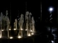 Ethan running through the fountains