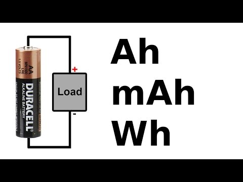 how to calculate wh battery