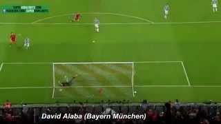 David Alaba trifft nach 26 Sekunden gegen Juventus