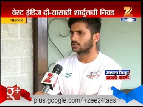 Palghar Fastest Baller Shardul Thakur Selected For West Indies Tour