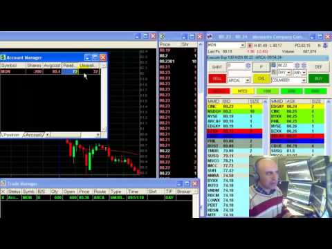 Stock Day Trading   $836 in 60 min