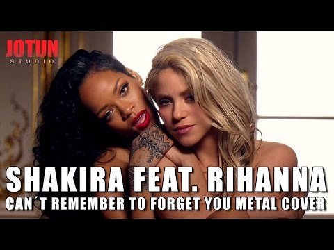 Shakira feat. Rihanna - Can´t Remember To Forget You (metal cover by Jotun Studio)