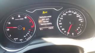 AUDI A3 10 TFSI stage1 acceleration 0-120kmh