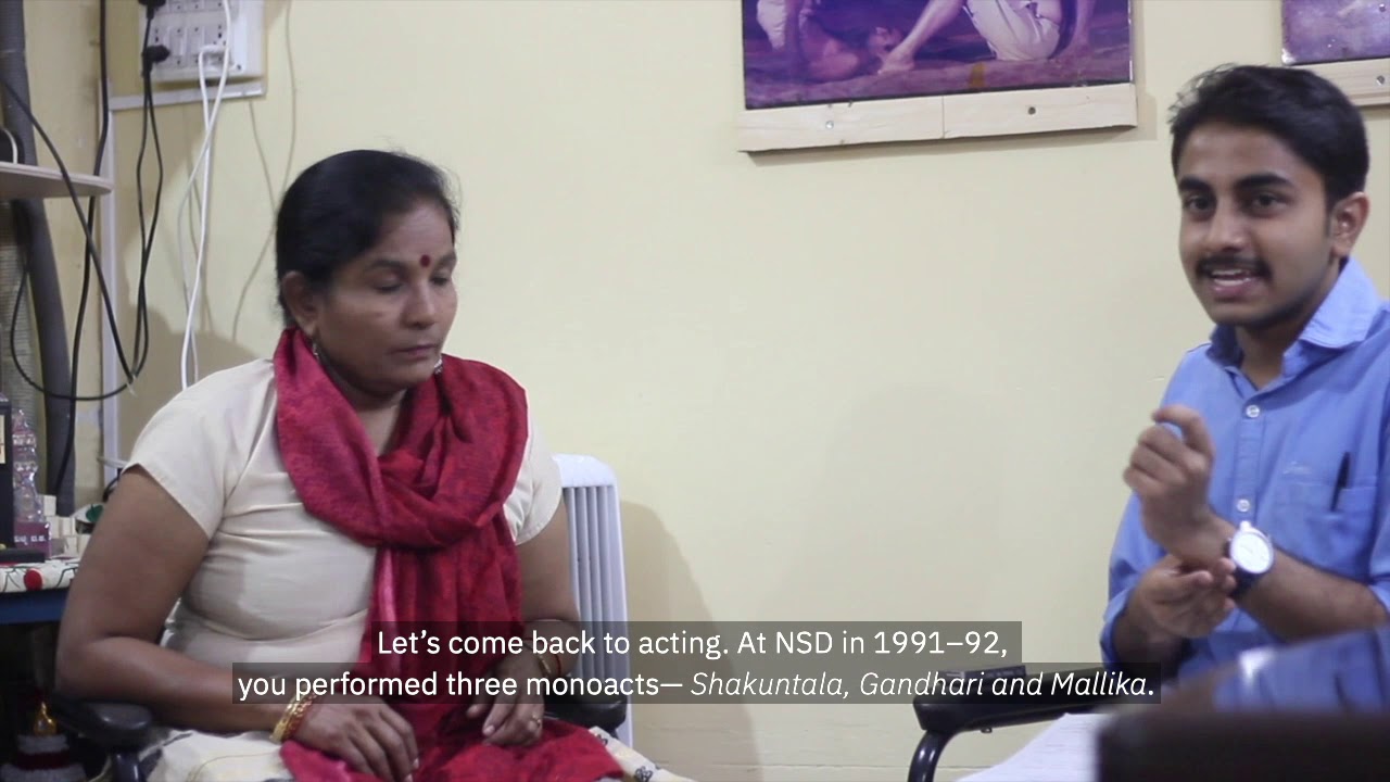 Vighnesh Hampapura in Conversation with Bhagirathi Bai Kadam: Living Theatre