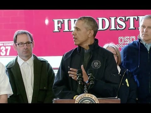 President Obama Speaks on Responding to the Mudslide in Washington State