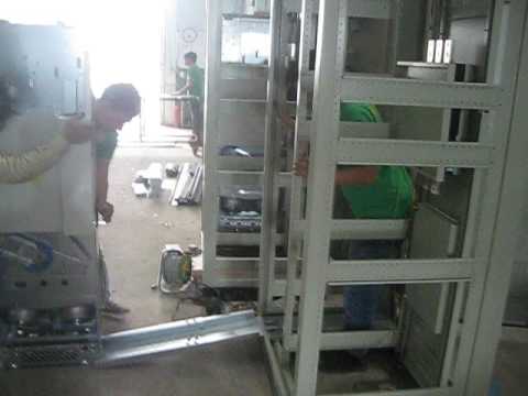 Hướng dẫn cách lắp đặt biến tần cỡ bự ABB đưa vào trong tủ bảng điện