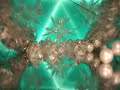 Crystal Growth in a Frozen Cavity