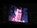 2009年11月29日、FC東京リーグ戦ホーム最終戦vs神戸⑤。「7 浅利悟選手」引退セレモニー。藤山・浅利両選手へ家族から花束のプレゼント。⑥に続く。