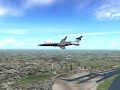 A Learjet 60 takes off from CYHU Montreal St-Hubert Airport on runway 28, crosses over the St. Lawrence River and flies over the Island of Montreal at 3,000 ft asl in X-Plane 8.40.The aircraft is by nyankfan04, CYUL Montreal Trudeau International airport has been converted from MSFS by Michel René, some buildings are by me and all the rest is by Skymec. Music is Hero's Dream by Jim Brickman. The soundtrack was only 2:30, so I repeated it one more time to 5:00.Saved in AVI format with DivX 6.4.0 video codec and WAV sound stream.Download the original file here:http://www.sendspace.com/file/vpoals