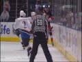 Ovechkin gets ROCKED!!!!