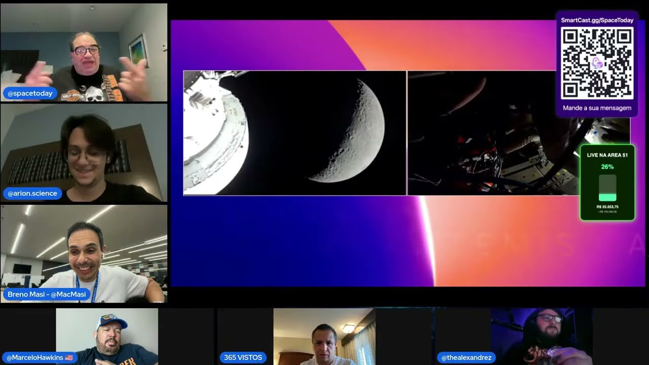 Ao Vivo com o Serjão dos Foguetes! Spacetoday