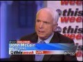 SENATOR JOHN McCAIN ON ABC'S THIS WEEK 5-6-12