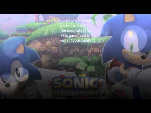 how to download sonic generations pc for free