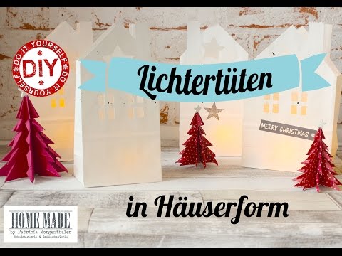 How To I Lichtertüte Haus I Deko Inspirationen selbstgemacht I #sooohhmas