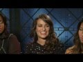GLEE Interviews with Lea Michele, Dianna Agron, Heather Morris, Naya Rivera, Chris Colfer & more!