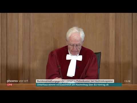Bundesverwaltungsgerichtsurteil über Polizeieinsatz ...
