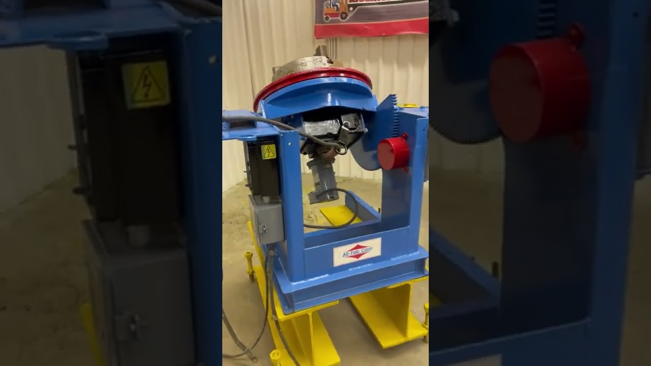 1 - PREOWNED ALL FAB CORP PENTA-DRIVE WELDER POSITIONERS, MODEL #: 1504 VFC, S/N: 122909722