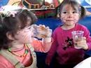 Sarah and Ana having fun