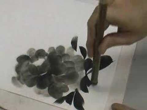 Peony Sumie Painting