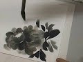 Peony Sumie Painting