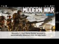 Dec 30, 2014: modern war account sync android to android