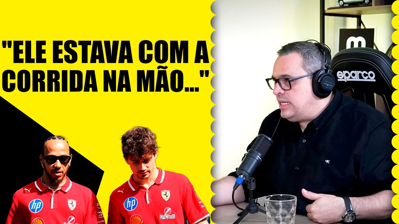 HAMILTON VENCERIA na Inglaterra se houvesse relargada? LECLERC vai VIRAR contra Lewis? MENDONÇA diz