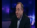 Salmond gets Nailed by Paxman