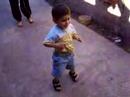 Thiago saltando la soga