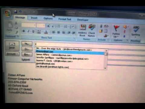 how to repair nk2 file in outlook 2003