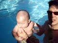piggy swims away!